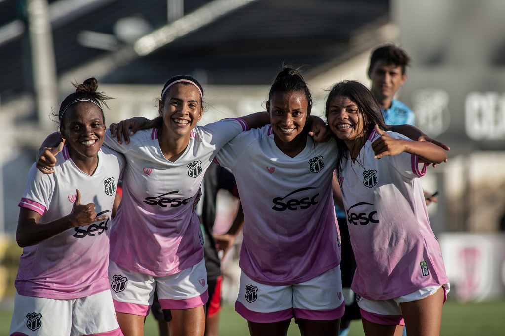 Fut. Feminino: Ceará goleia o Guarany de Sobral e assegura vaga na final do Campeonato Cearense