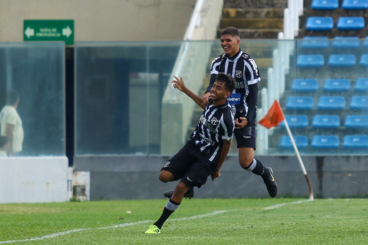 Sub-15: Ceará goleia o Estação por 5 a 1 pelo campeonato estadual