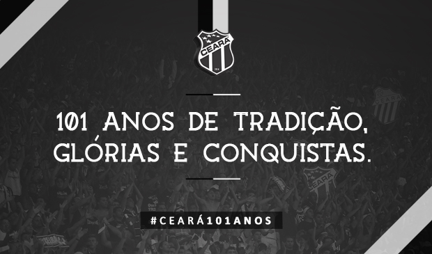 #Ceará101Anos: Parabéns, Ceará!!!