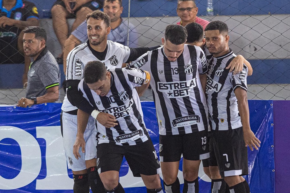 Futsal: Ceará goleia o Estrelas Futsal por 6 a 0 na segunda rodada da Copa Nordeste