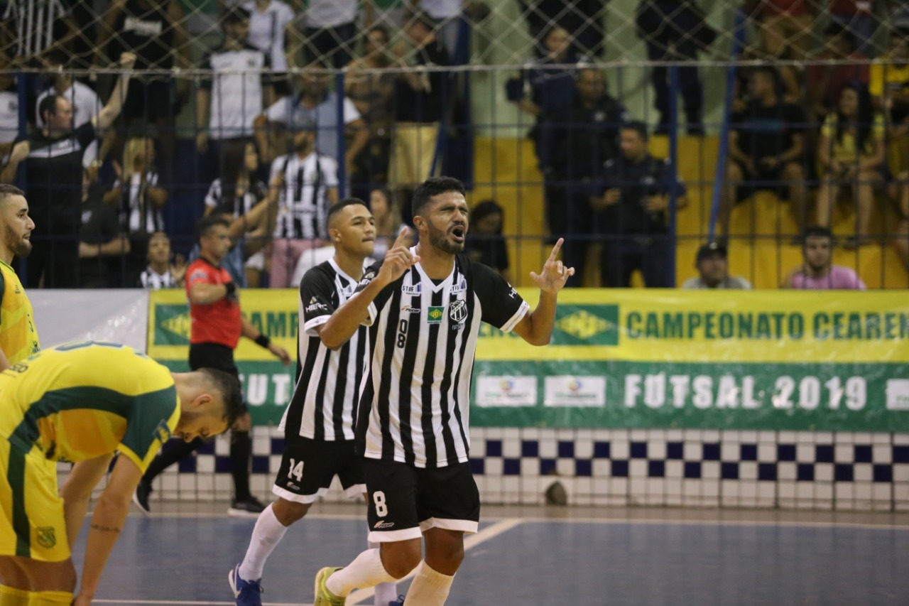 Futsal Adulto: Ceará goleia o Eusébio e avança para as quartas-de-final do segundo turno no estadual