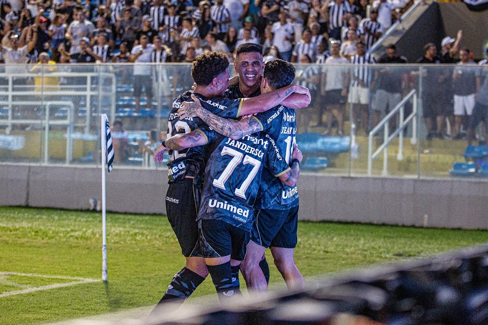 Com gols de Jean Carlos e Guilherme Castilho, Ceará vence o Sampaio Corrêa pela Copa do Nordeste