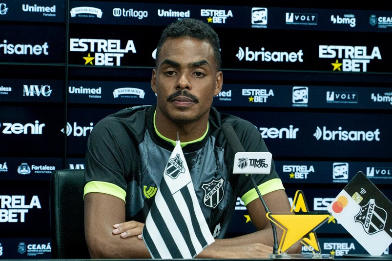 Caíque Gonçalves fala em entrevista pré-jogo contra a Tombense