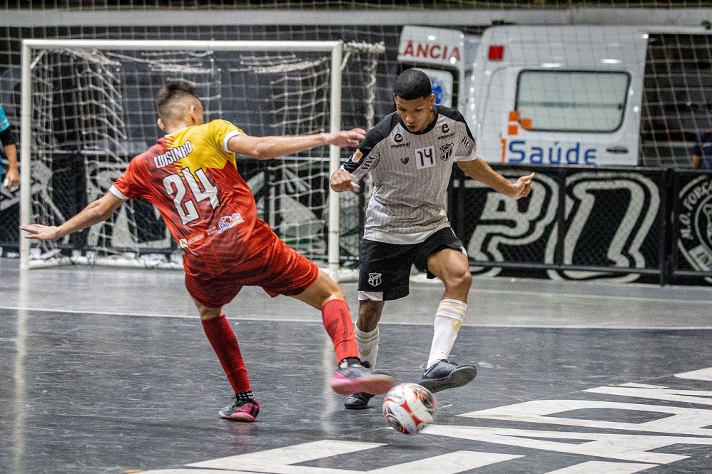 Futsal: Fora de casa, Ceará empata em 3 a 3 com o Pires Ferreira
