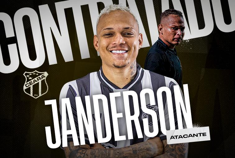 Contratação: Janderson é o novo atacante do Ceará