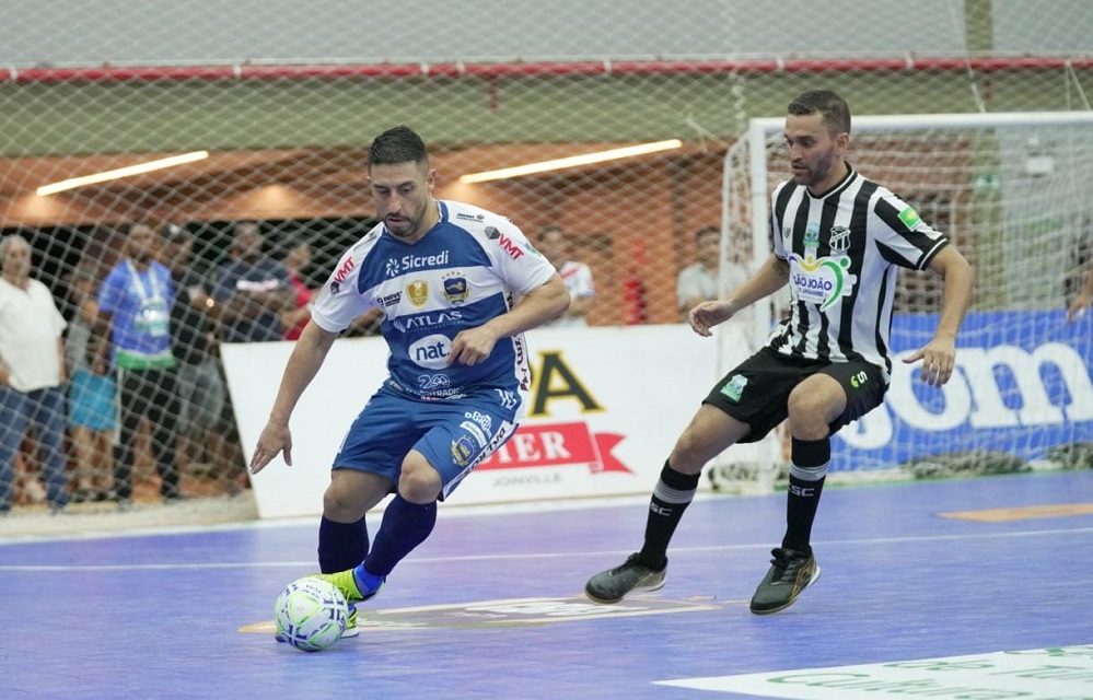 Futsal: Na estreia da Supercopa, Ceará/São João perde para o Pato Futsal/PR