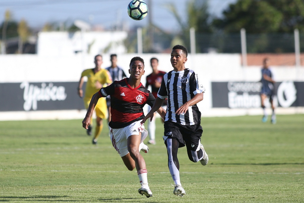 Sub-17: Jogando na Cidade Vozão, Ceará empata com o Flamengo pelo Brasileirão da categoria