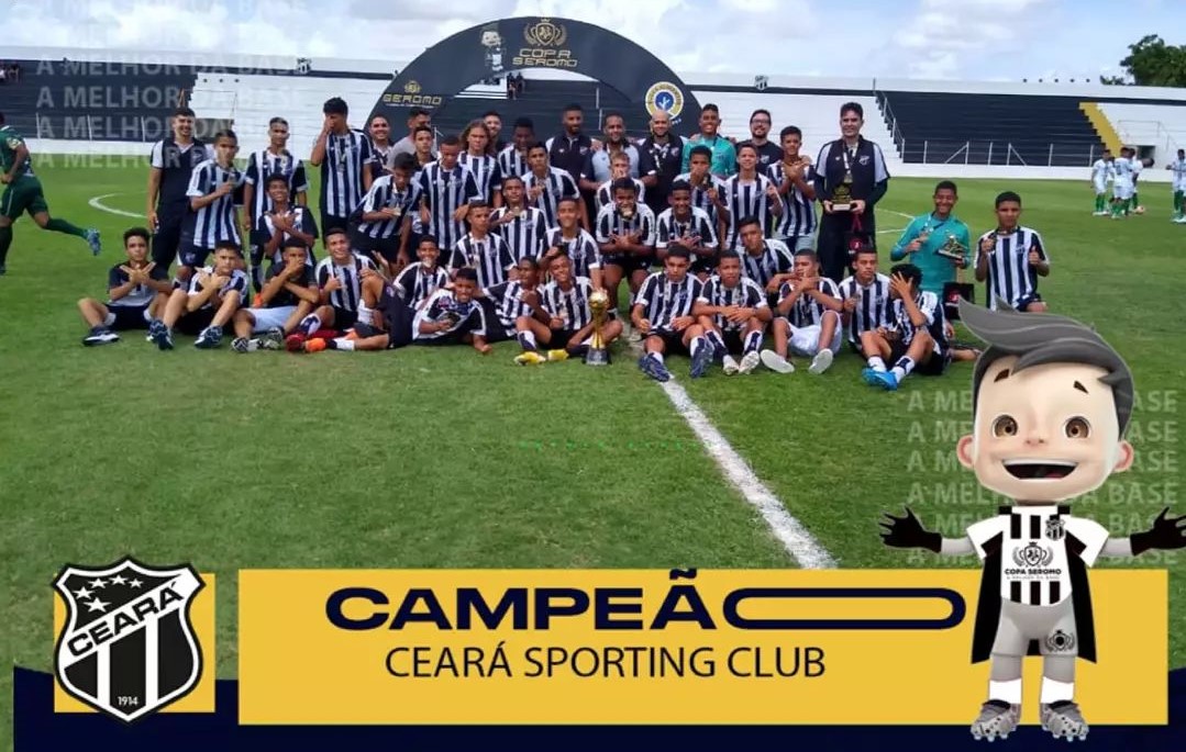 Categorias de base: Ceará conquista Copa Seromo Sub-14
