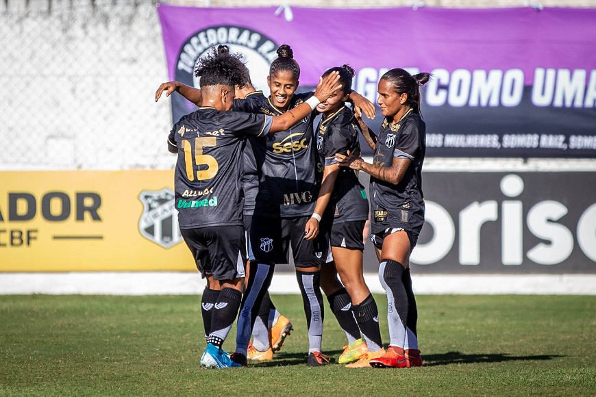 Ataque das Meninas do Vozão se destaca na Série A2 do Campeonato Brasileiro