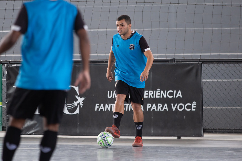 Futsal: Ceará treina no Ginásio Vozão e finaliza preparação para enfrentar o José Romão