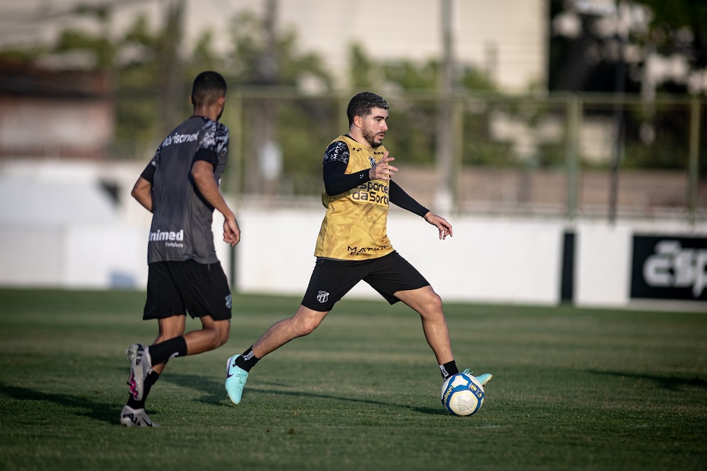 Ceará realiza o segundo treinamento para confronto com o Ituano