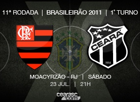 Ceará viaja para disputar a 11ª rodada do Brasileirão 2011