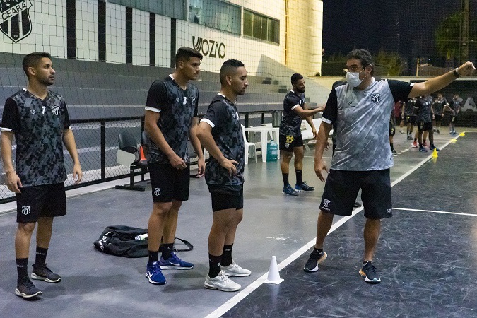 Futsal: Ceará se reapresenta nesta segunda-feira (7) e inicia terceira semana de treinos na pré-temporada