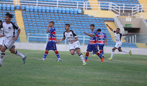 Em jogo eletrizante, Ceará vence o Fortaleza pelo Campeonato Cearense Sub-17