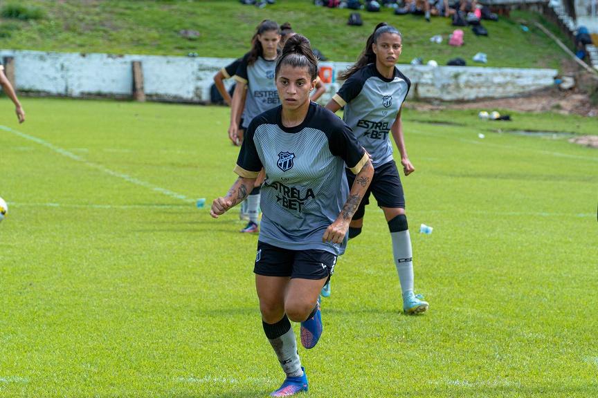 Fut. Feminino: Ceará finaliza preparação e aguarda embarque para confronto com o Grêmio/RS