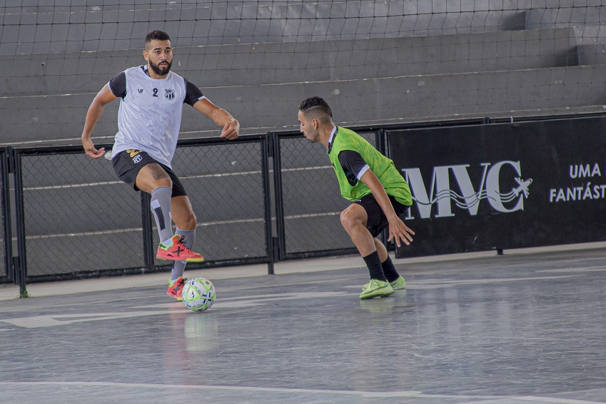 Futsal: Em jogo-treino no Ginásio Vozão, Ceará goleia o Tigres da Vila