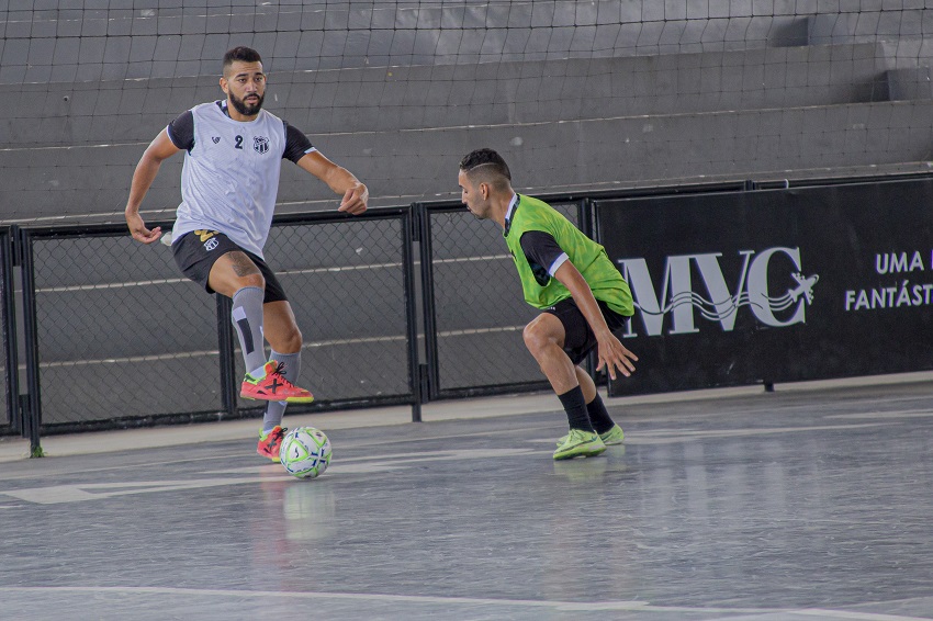 Futsal: Ceará faz primeiro treino da semana visando a próxima rodada da Copa Estado