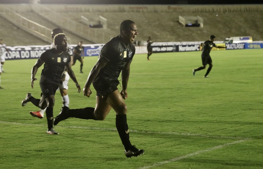 No estádio Almeidão, Jael marca e Ceará empata com o Botafogo/PB