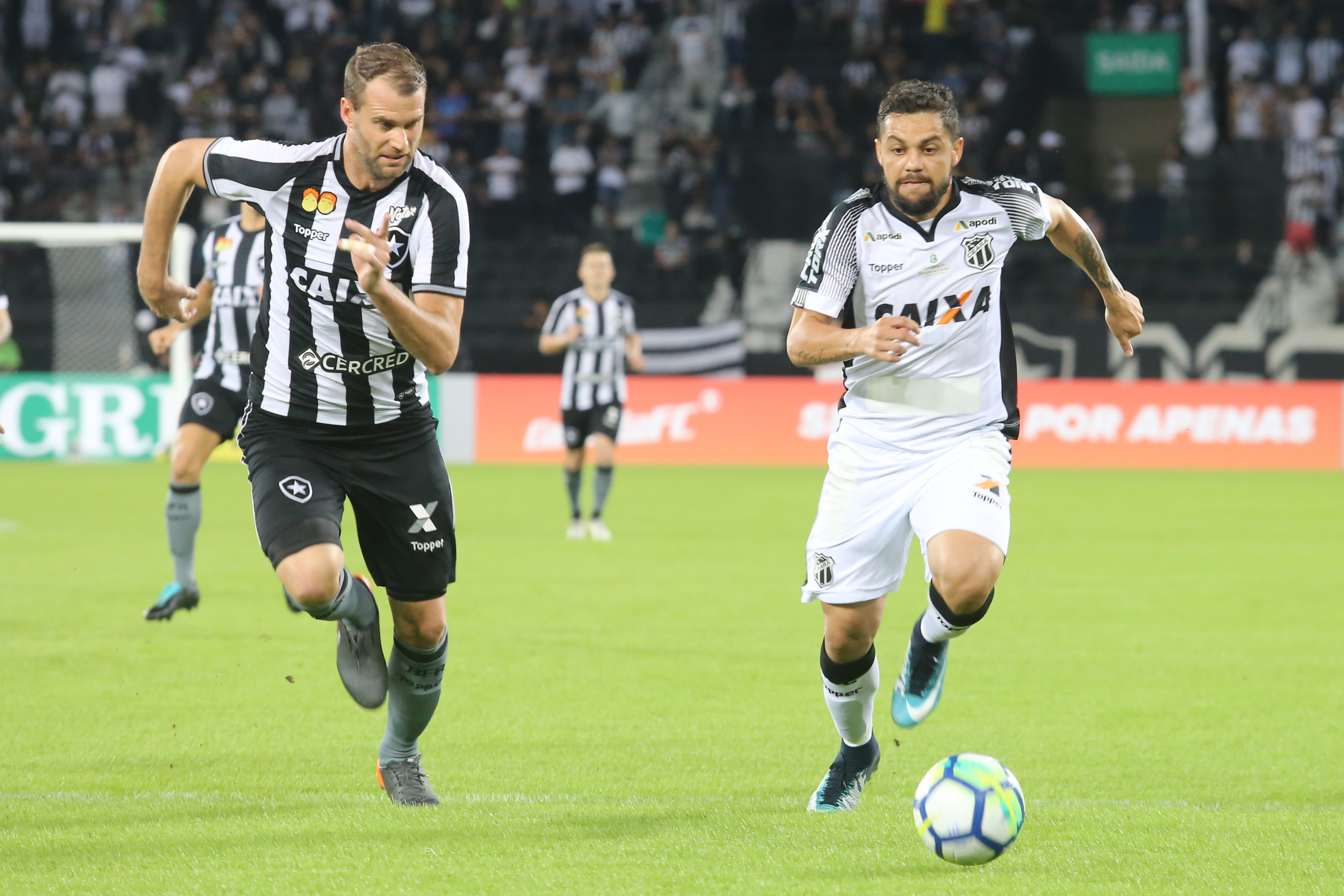 Na estreia de Lisca, Ceará melhora e empata fora de casa contra o Botafogo