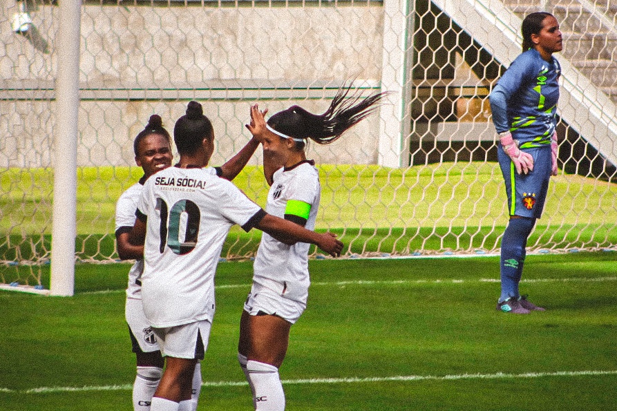 Fut Feminino: Michele Carioca brilha e Ceará goleia o Sport nas oitavas de final da Série A2