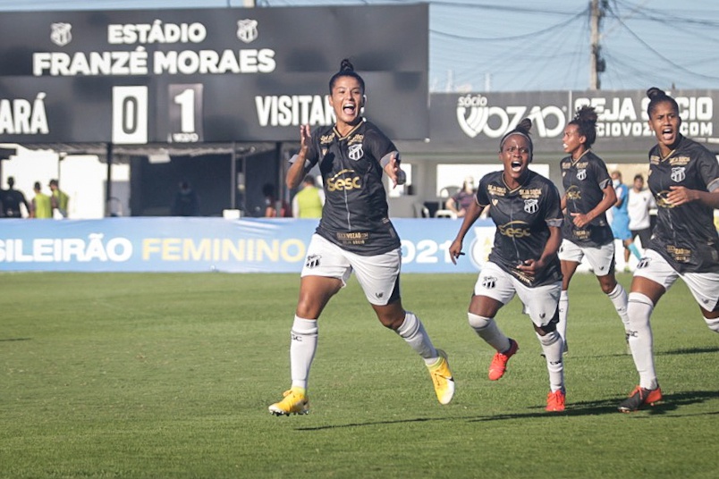 Fut. Feminino: Em casa, Ceará vence o Botafogo/PB e se garante nas quartas de final do Campeonato Brasileiro Série A2