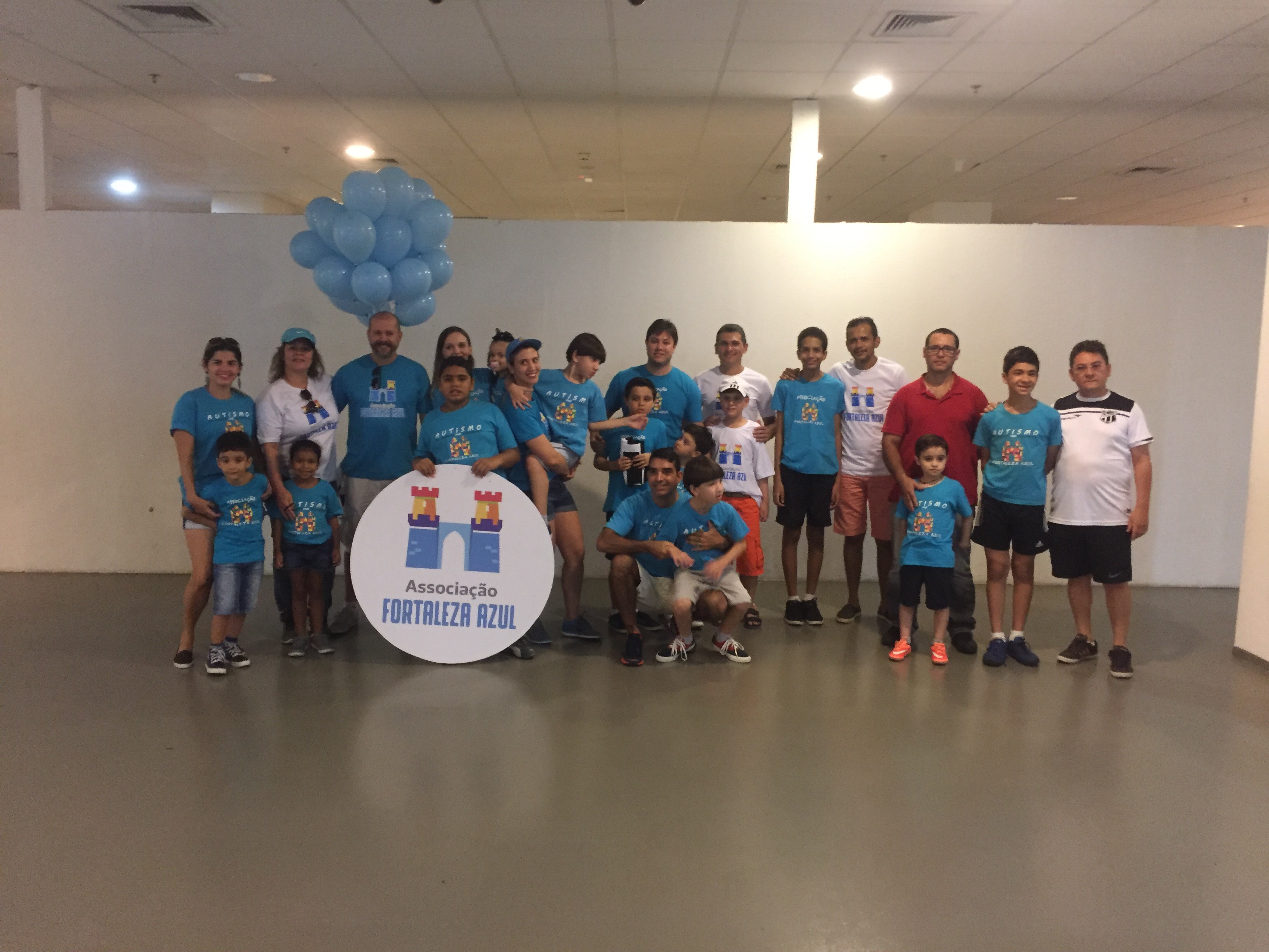Ceará realiza ação com crianças da Associação Fortaleza Azul 