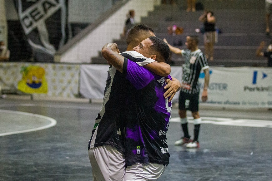 Futsal: Ceará luta até o final e arranca o empate contra o Corinthians