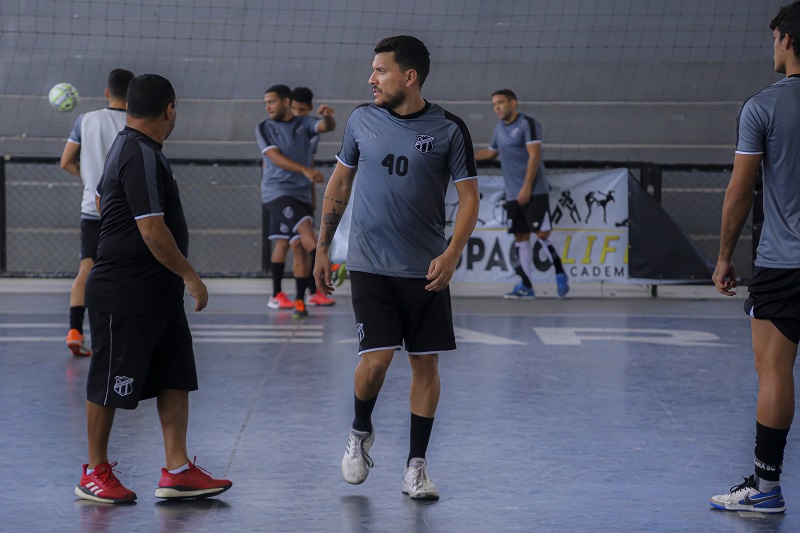 Futsal: Ceará finaliza semana de treinamentos no Ginásio Vozão