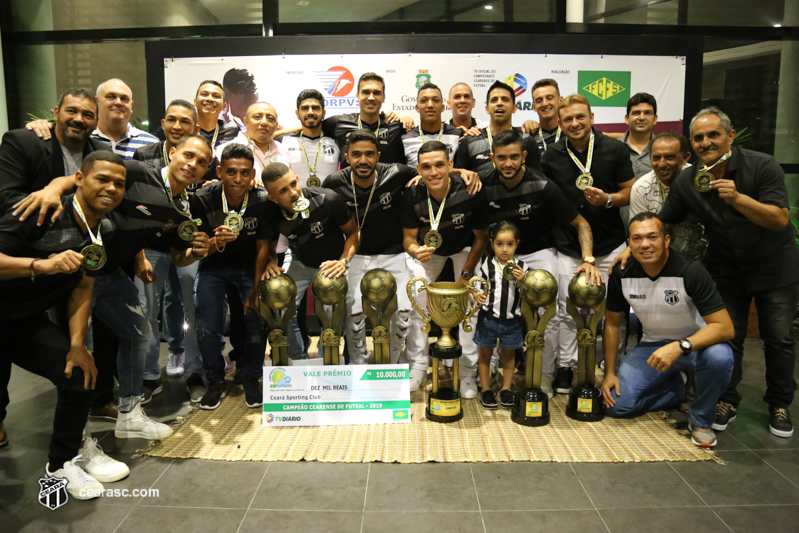 Futsal Adulto: Ceará é o grande vencedor na premiação dos melhores do ano na categoria