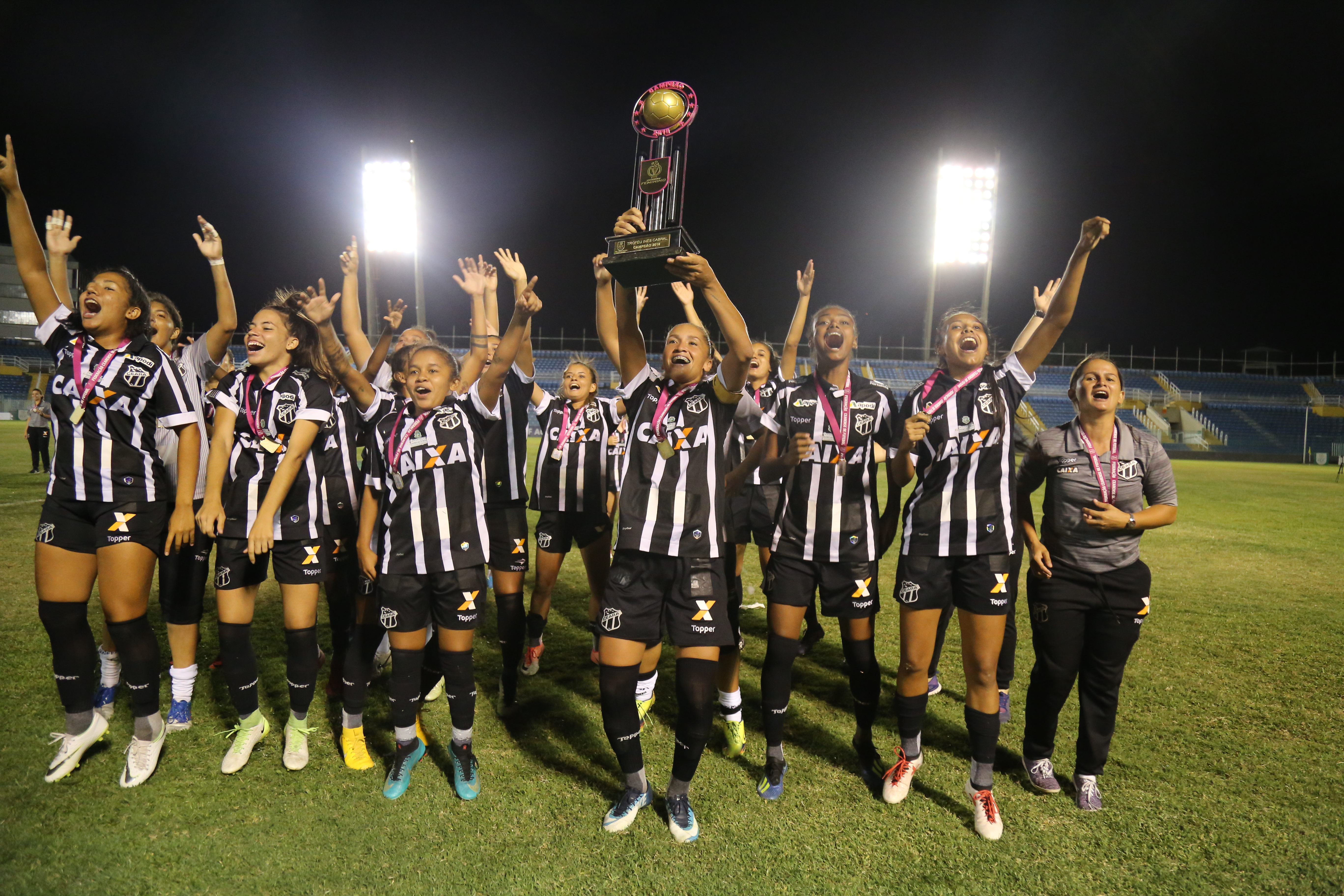 Ceará Futebol Feminino é Campeão Arrastão do Estadual 2018