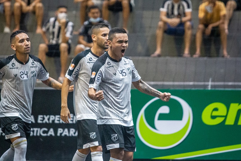 Futsal: Ceará vence o Pires Ferreira e assume a liderança da Copa Estado