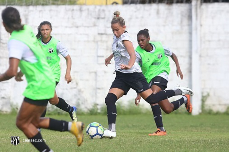 Futebol Feminino: Ceará finaliza preparação para o jogo diante do São Valério/TO