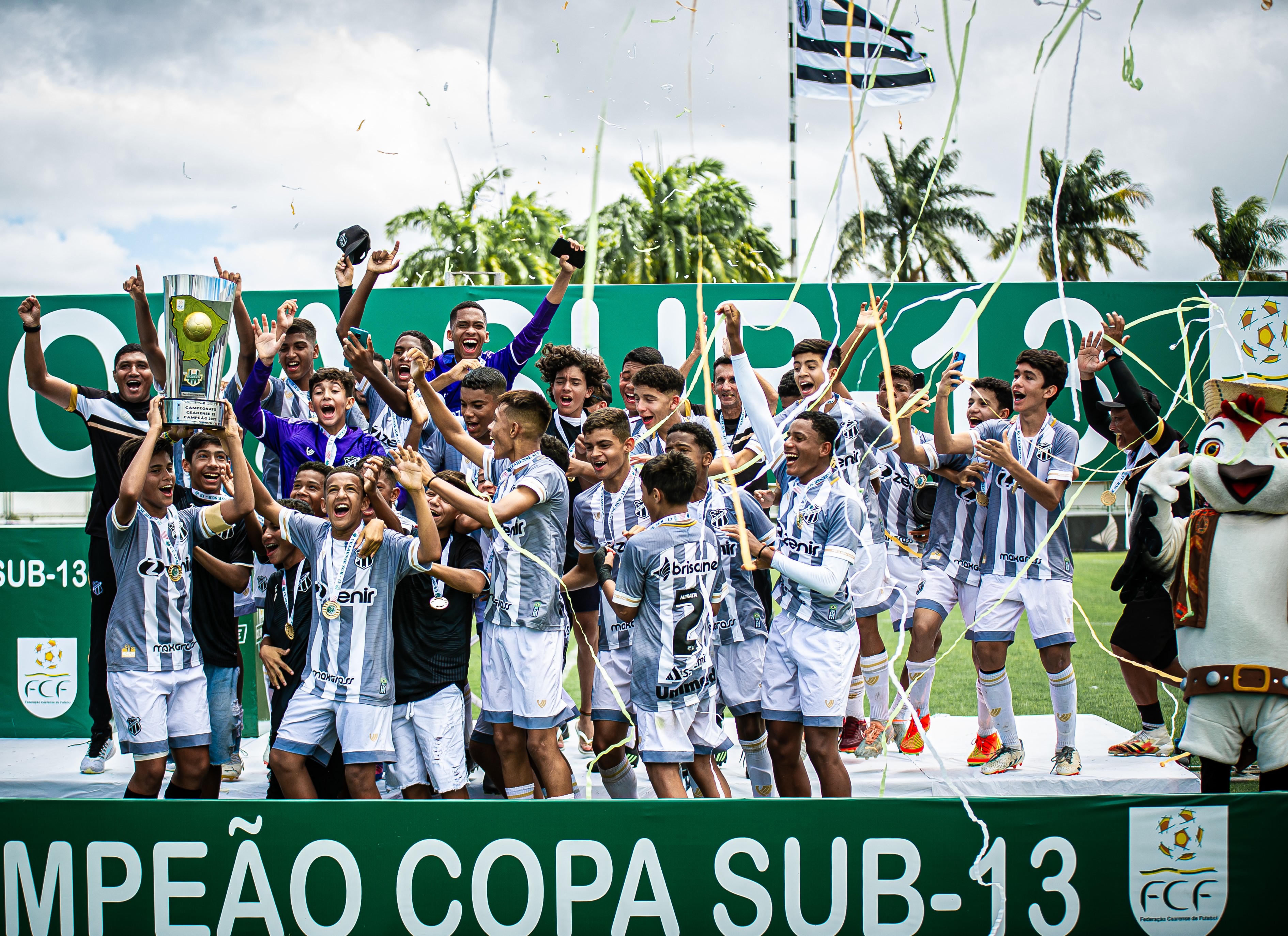 Atual campeão, Vozão conhece a fórmula de disputa do Campeonato Cearense Sub-13