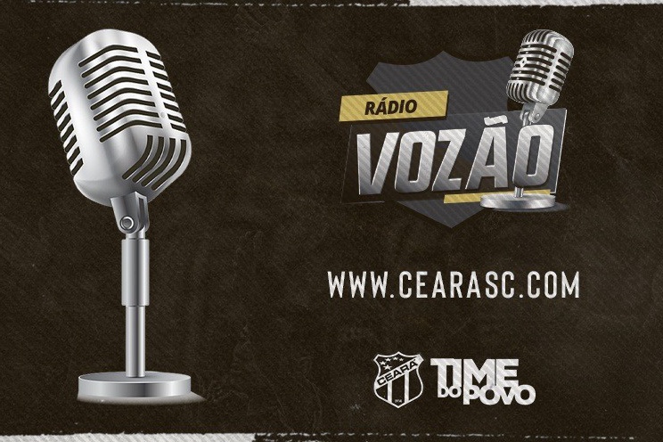 Futebol profissional: Acompanhe Ceará x Goiás na Rádio Vozão
