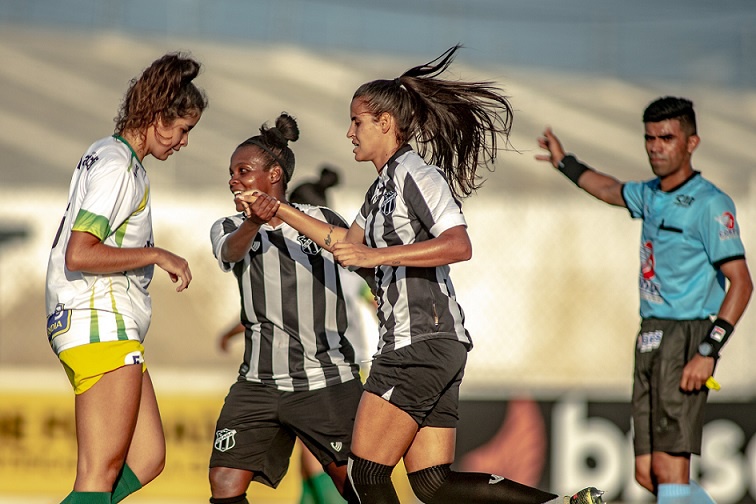 Ceará goleia o Menina Olímpica na estreia do Campeonato Cearense Feminino 2020