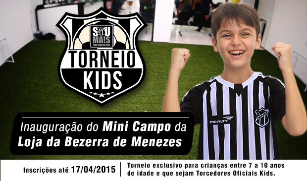 Torneio Kids: Loja da Bezerra de Menezes lança mini campo para jovens associados