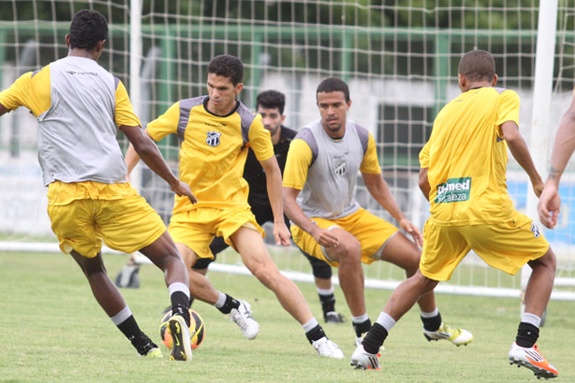 Grupo encerrou a preparação para o jogo contra o Bahia