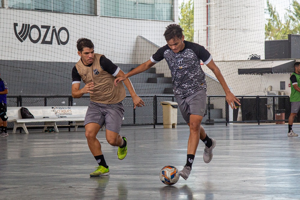 Futsal: Elenco alvinegro fecha segundo treino da semana de olho no jogo de ida das semifinais contra o São João do Jaguaribe
