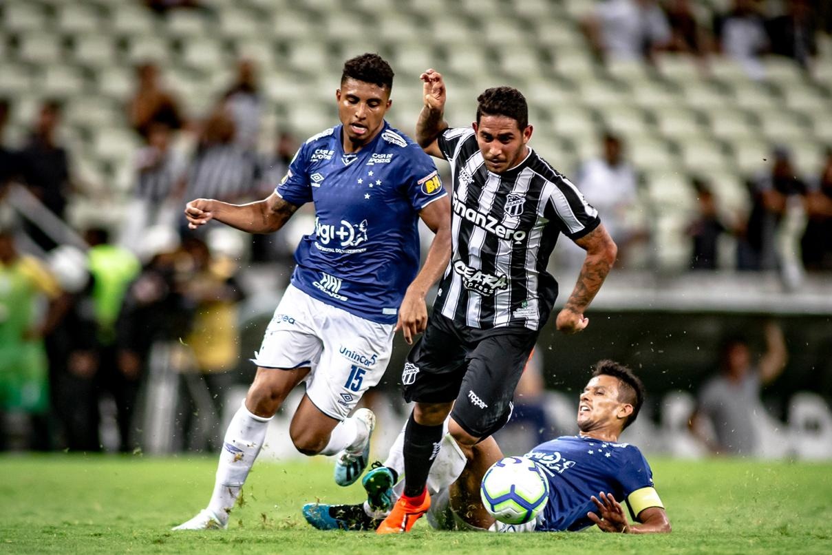 Jogando em casa, Ceará fica no empate diante do Cruzeiro 