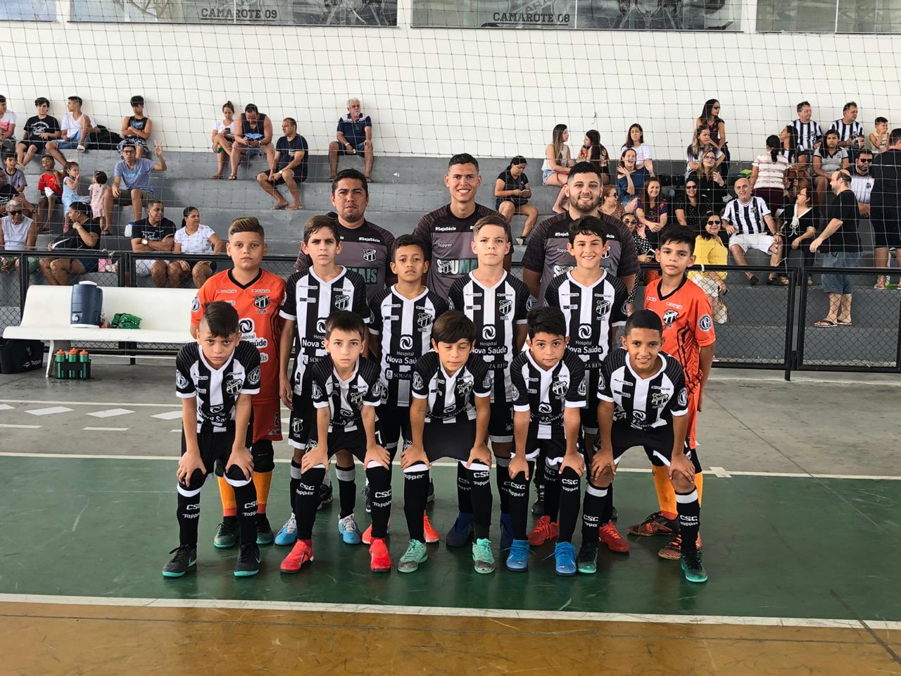 Base do futsal: Ceará conquista o primeiro turno do Cearense Sub-11