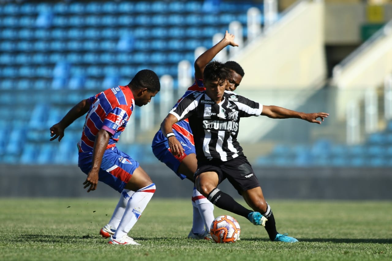 Copa Uninta Sub-19: Ceará e Fortaleza empatam em jogo eletrizante
