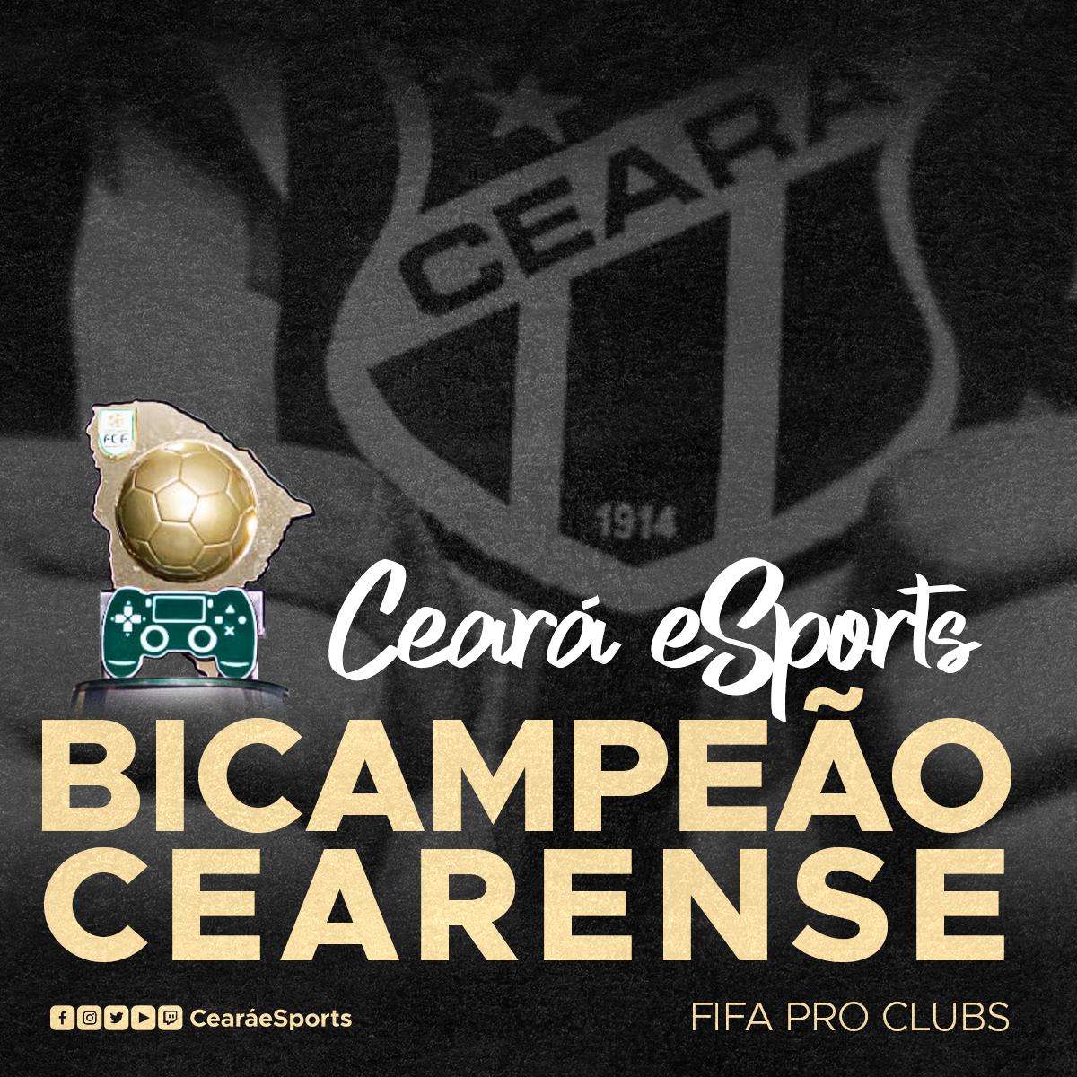 eSports: Ceará supera o Fortaleza na final e é bicampeão cearense na modalidade