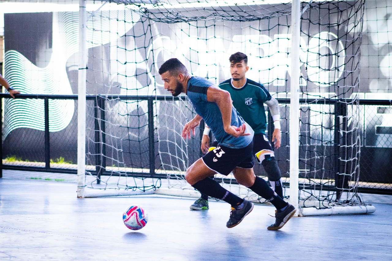 Futsal: Horas antes de viajar para a capital paulista, Ceará realiza último treinamento em terras cearenses