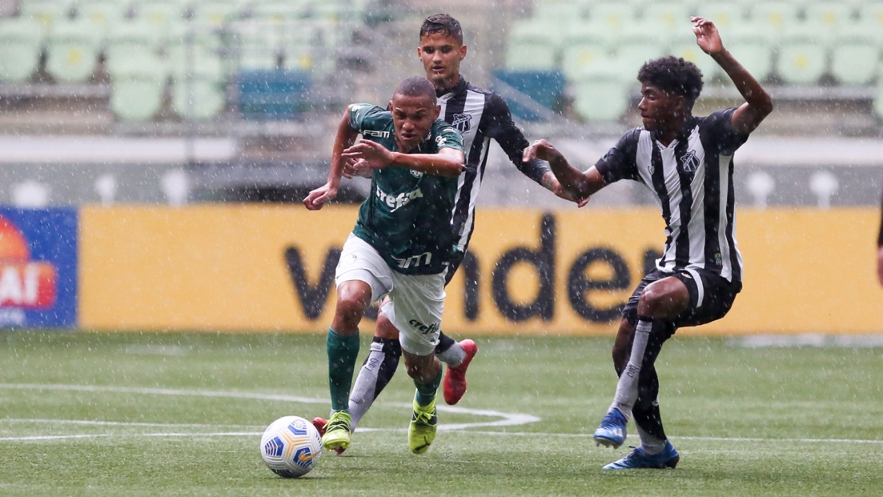 Sub-20: Em despedida do Brasileirão, Ceará perde para o Palmeiras por 4 x 2