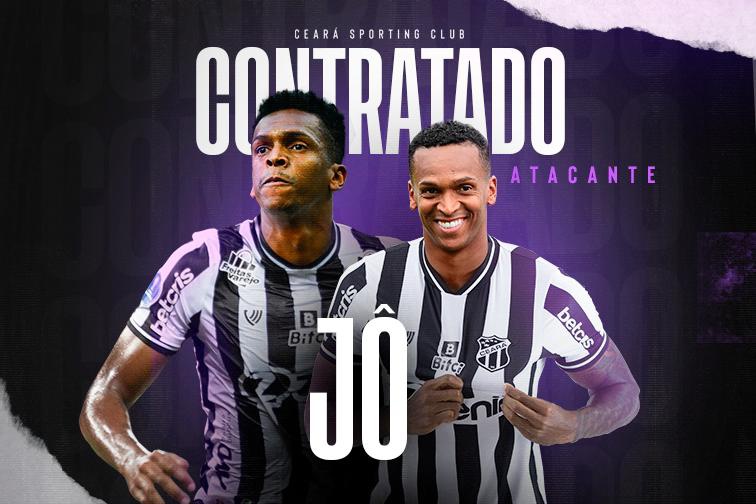 Contratação: Atacante Jô é o novo reforço do Ceará para a temporada