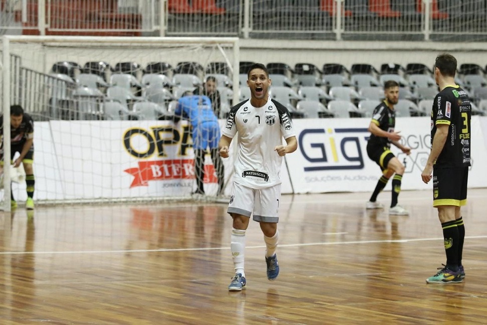 Futsal: Com gol de Juninho, Ceará conquista importante resultado contra o Jaraguá