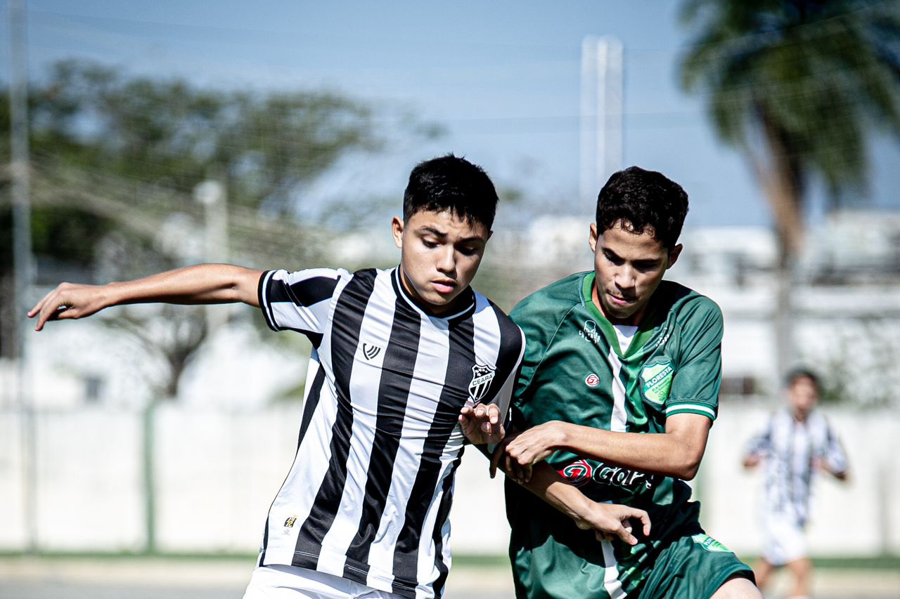 Sub-13: Fora de casa, Ceará vence o Floresta na largada do Campeonato Cearense