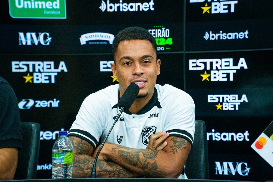 Apresentado, Bruninho fala do primeiro contato com a Nação Alvinegra: “Eu nunca tinha vivenciado isso”