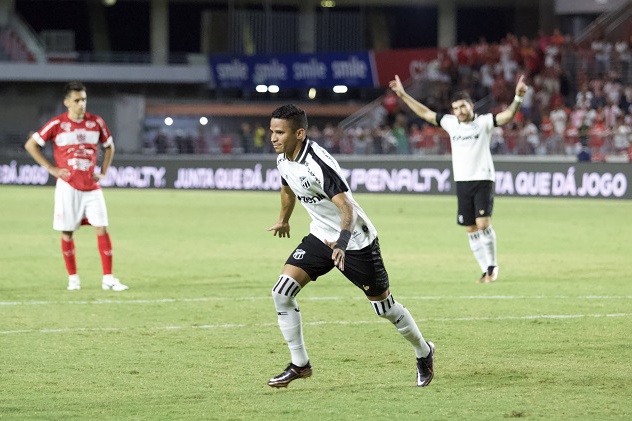 Copa do Nordeste: Com gol de Erick, Ceará empata por 1 a 1 com o CRB