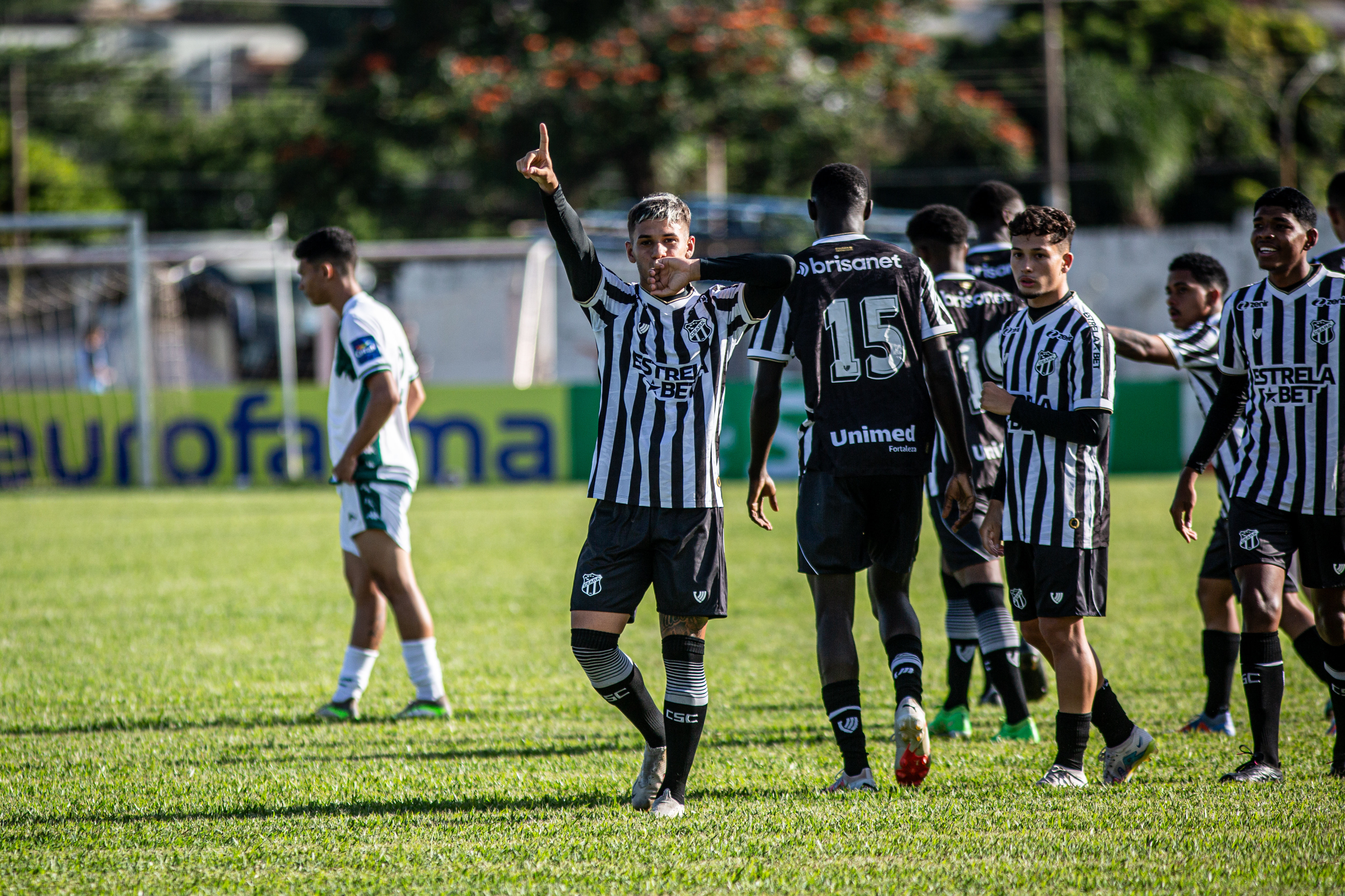 Sub-20: Em Leme, Ceará goleia o Gama/DF por 4 a 2, assume a liderança do Grupo 08 e encaminha classificação na Copinha